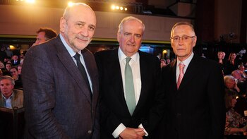 Pagani junto a Jesús Rodriguez