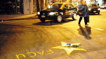 Así luce la esquina en la que fue atropellado