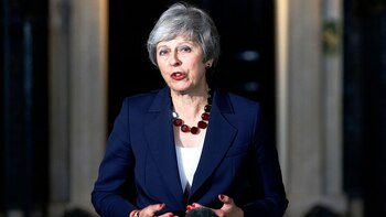 Theresa May, primera ministra del