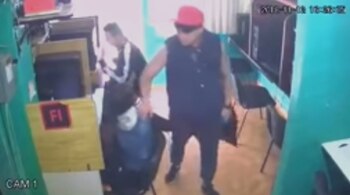 El asaltante sólo le dio