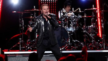 Fher, directir de Maná, durante