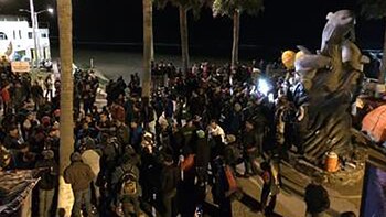 En la zona de Playas