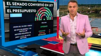 Sergio Lapegüe regresó al noticiero de