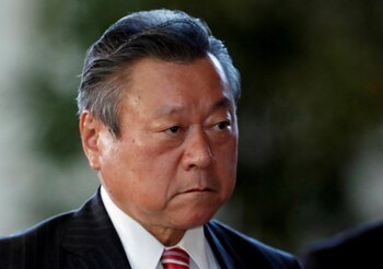 Yoshitaka Sakurada es el flamante ministro de ciberseguridad y Olimpíadas de Japón