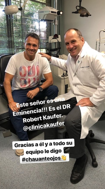 El conductor le agradeció a