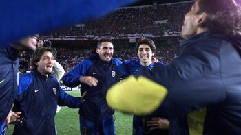 Guillermo, Cagna y Cángele celebran