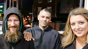 El hombre se prestó a