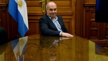 Lombardi en su despacho, cuando