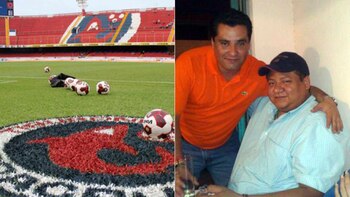 (Gentileza Récord) Ángel Fuentes, de playera naranja