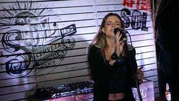 La cantante Chule Von Wernich