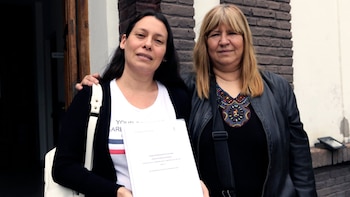 Nora Rodríguez, hermana de Víctor,