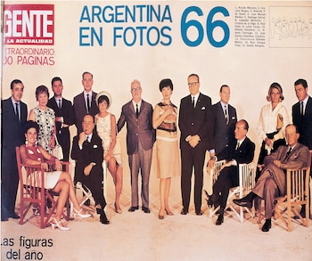 Histórico: la primera tapa de los Personajes de GENTE (1966).