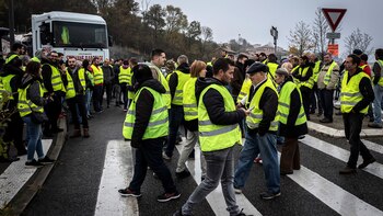 La conductora del vehículo fue