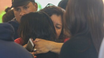 El dolor de los familiares