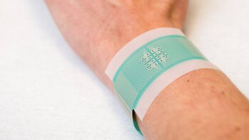 El parche desarrollado en la