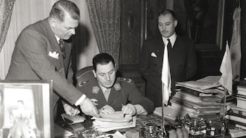 El General Perón en el