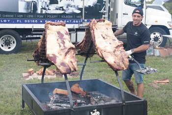 Para la competencia se asaron