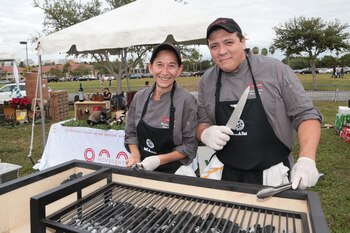 Mariela Ramello y Miguel Ferreira,