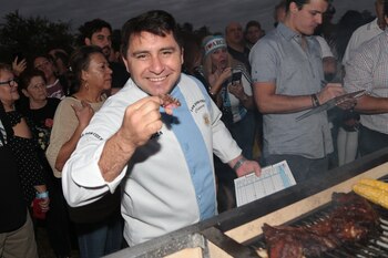 El chef correntino Ariel Leguiza,