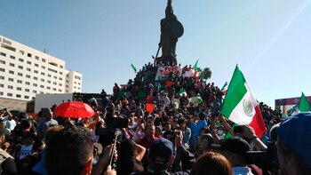 En una céntrica glorieta de