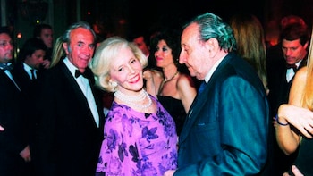 Amalia Fortabat y el coronel