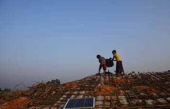 (Photo by Dibyangshu SARKAR /