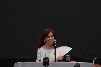 La ex mandataria en el