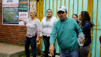 Habitantes del sector de Engativá