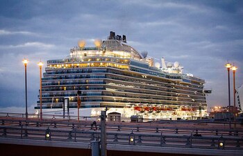El Royal Princess en Aruba,