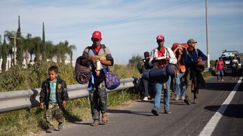 Los migrantes llevan más de