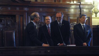 Pablo Tonelli jurando (Patricio Murphy)