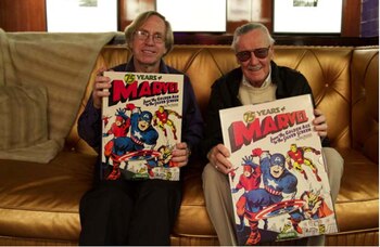 Junto a Roy Thomas (Taschen