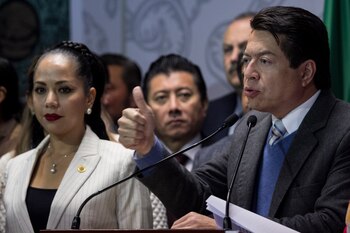 Mario Delgado, coordinador de la