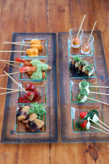 Una gran variedad de pinchos.