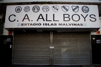 El estadio fue clausurado (Thomas