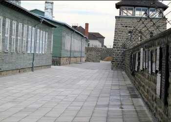 Mauthausen hoy, convertido en memorial