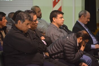 Parte del grupo de penitenciarios