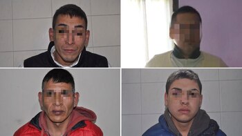 Arriba de izquierda a derecha: