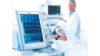 El ventilador Respironics V60 de