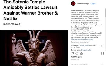 (Foto: @satanictemple)