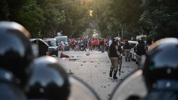 Parte de los incidentes en