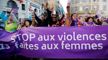 Protestas en Marsella, Francia, Noviembre