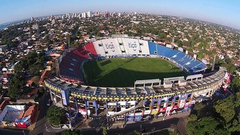 El estadio Defensores del Chaco