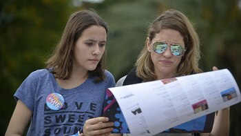 Madres y padres también asistieron para acompañar a sus hijos