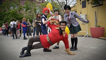 La segunda edición del Festival Clave 13/17 en el Centro Cultural Recoleta reunió a entusiastas de los juegos de rol que se disfrazan para representar a sus personajes favoritos de manga, cine, literatura o videojuegos