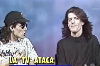 Mario Pergolini y su doble,