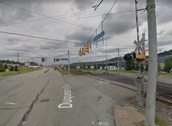 La intersección de Duquesne Boulevard