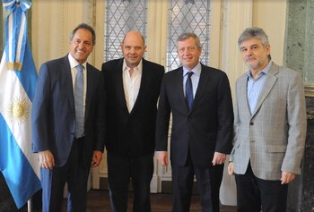 Daniel Scioli, Carlos Rottemberg, Emilio