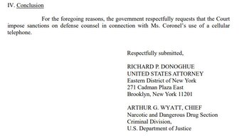 El pedido de sanción para