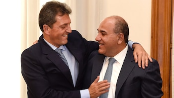 Massa y Manzur se volvieron